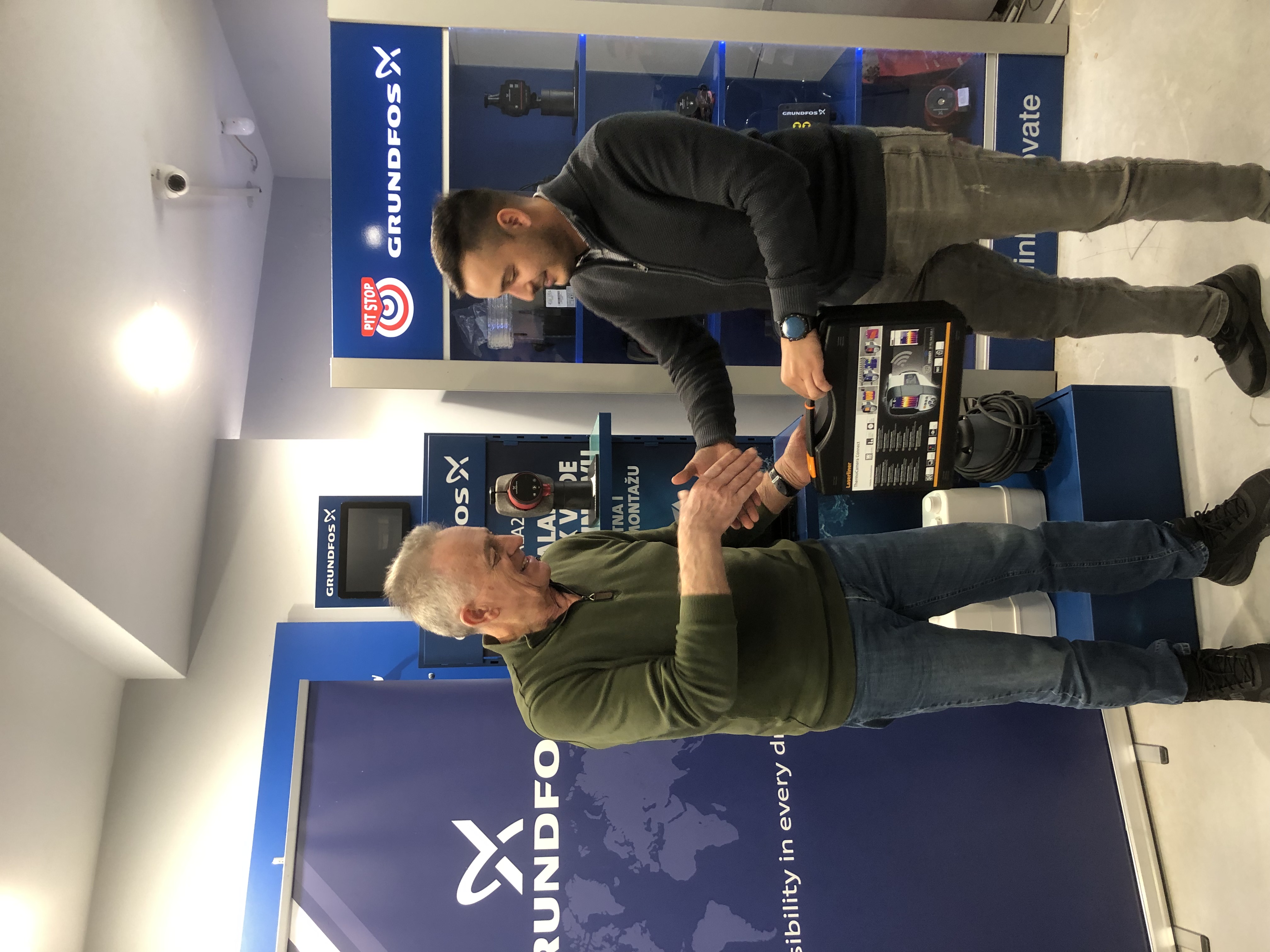 Naš vredni majstor Rade nagrađen od strane Grundfos-a!