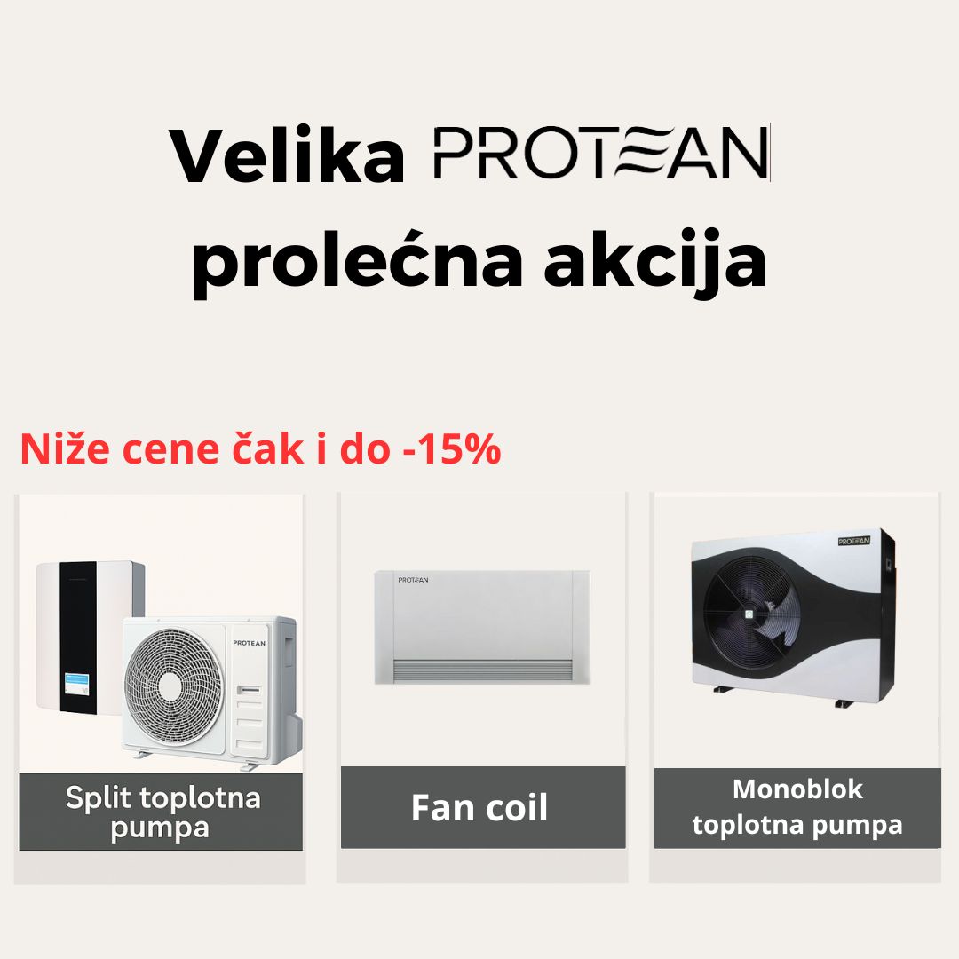 VELIKA PROLEĆNA AKCIJA – SNIŽENE CENE PROTEAN OPREME!
