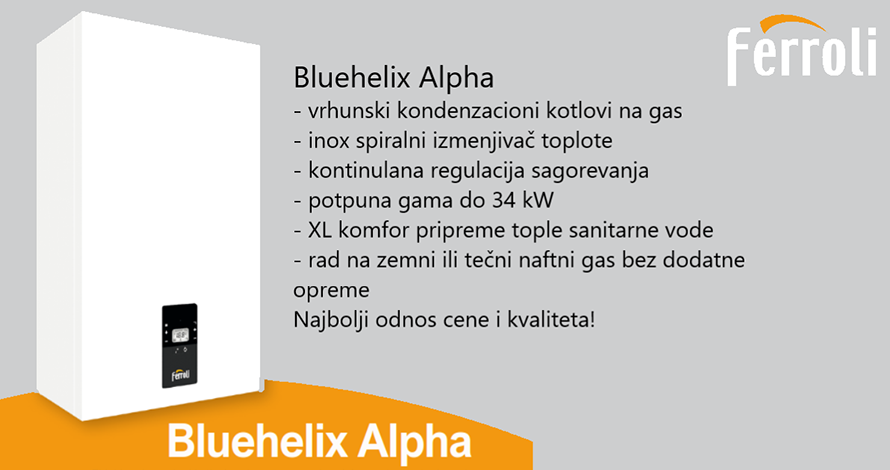 Kotao kondenzacioni FERROLI Bluehelix ALPHA