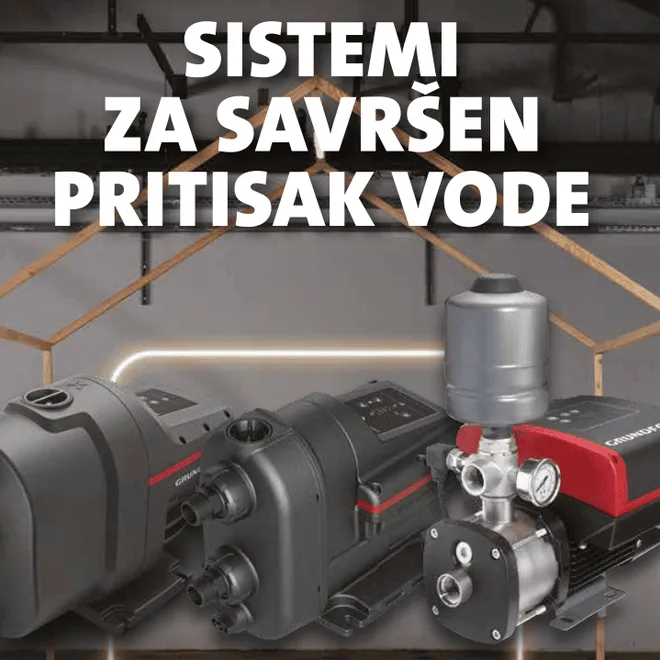 KAKAV VAM JE PRITISAK? UZ GRUNDFOS ĆE BITI SAVRŠEN!