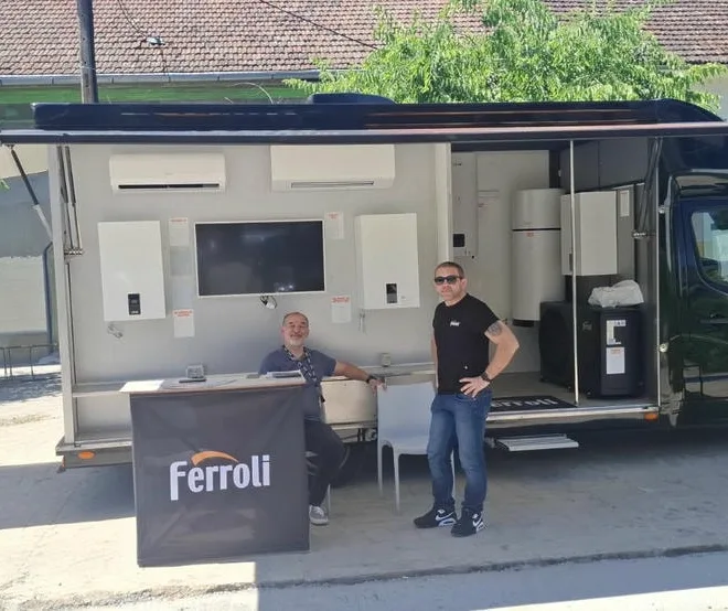 PREZENTACIJA FERROLI ROAD SHOW STIŽE U PIROT ISPRED DOMA KULTURE 04.06.2026. U 12H 