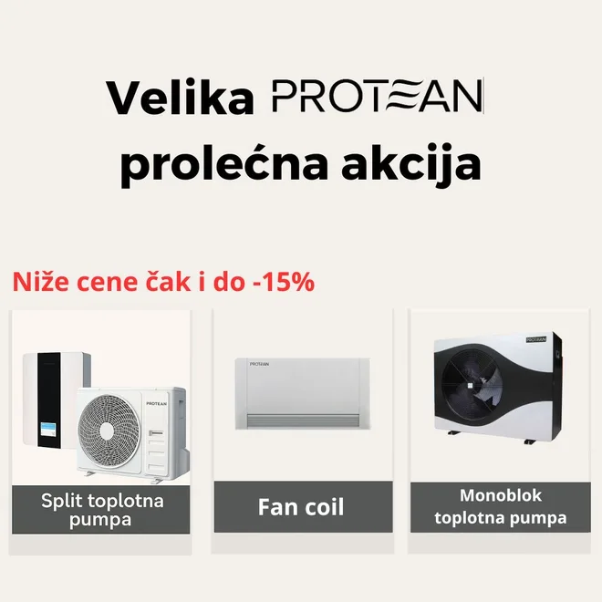 VELIKA PROLEĆNA AKCIJA – SNIŽENE CENE PROTEAN OPREME!