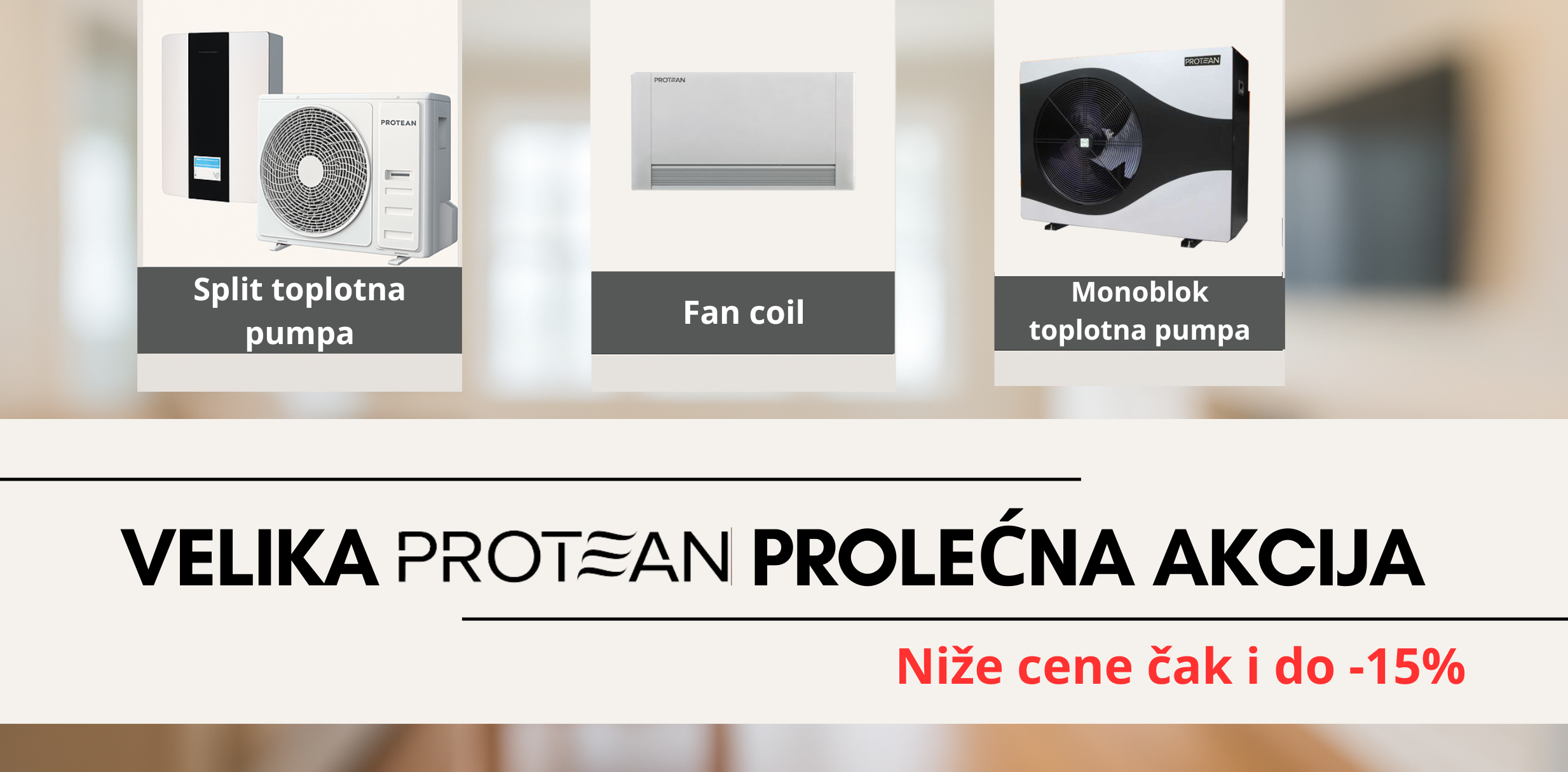 VELIKA PROLEĆNA AKCIJA – SNIŽENE CENE PROTEAN OPREME!