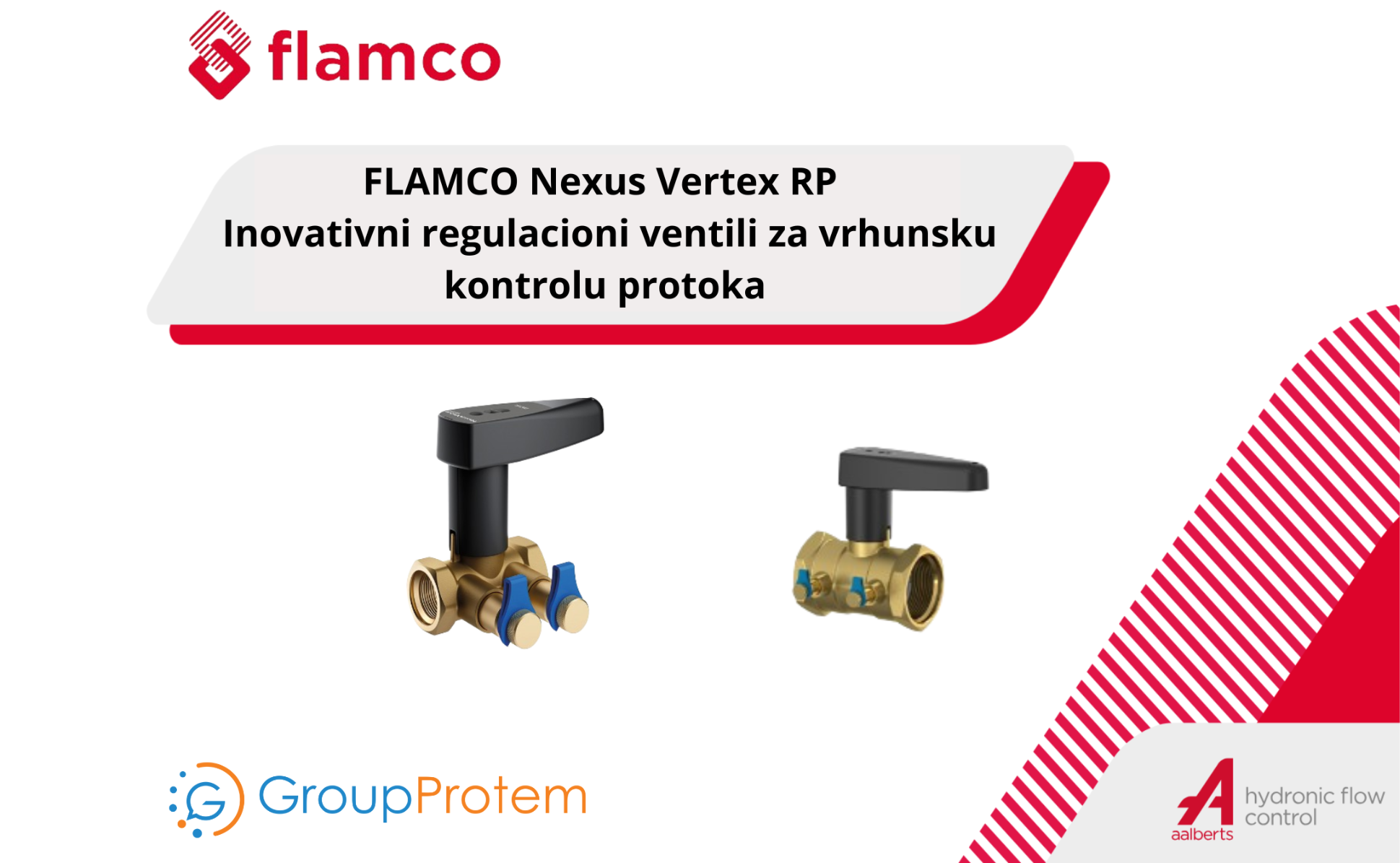  FLAMCO Nexus Vertex RP - Inovativni Regulatorni Ventili za Vrhunski Sistem Kontrole Protoka