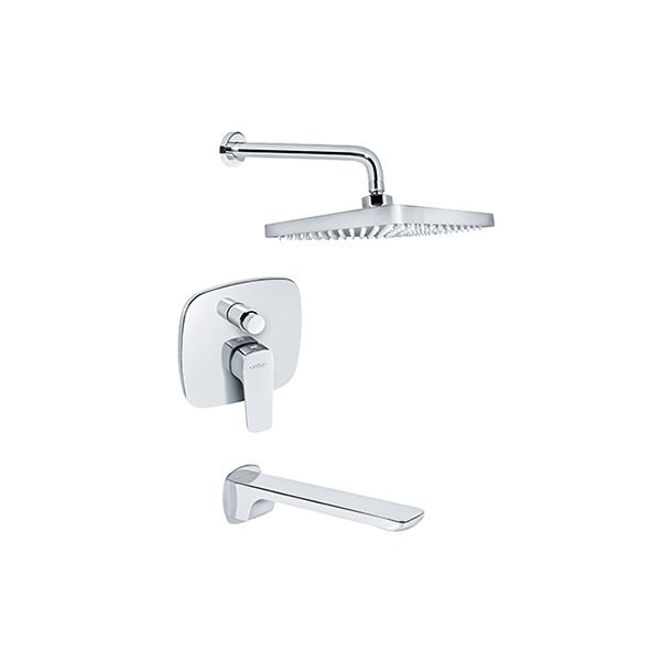 Baterija ROSAN STOLZ uzidna sa zidnim tušem i izlivom 131303